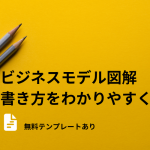 ビジネスモデル図解の書き方解説【無料テンプレート付】