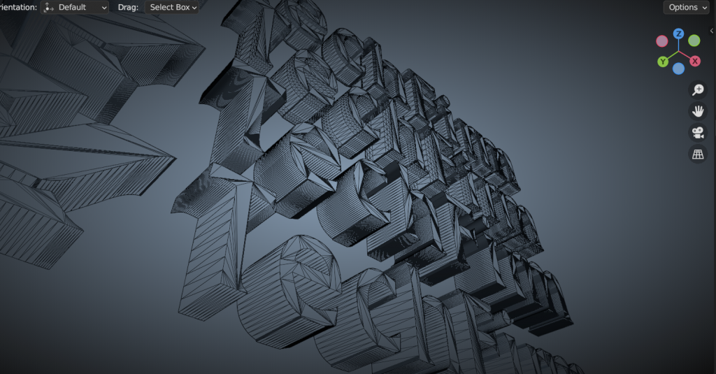 Vecto3D　3D画像
